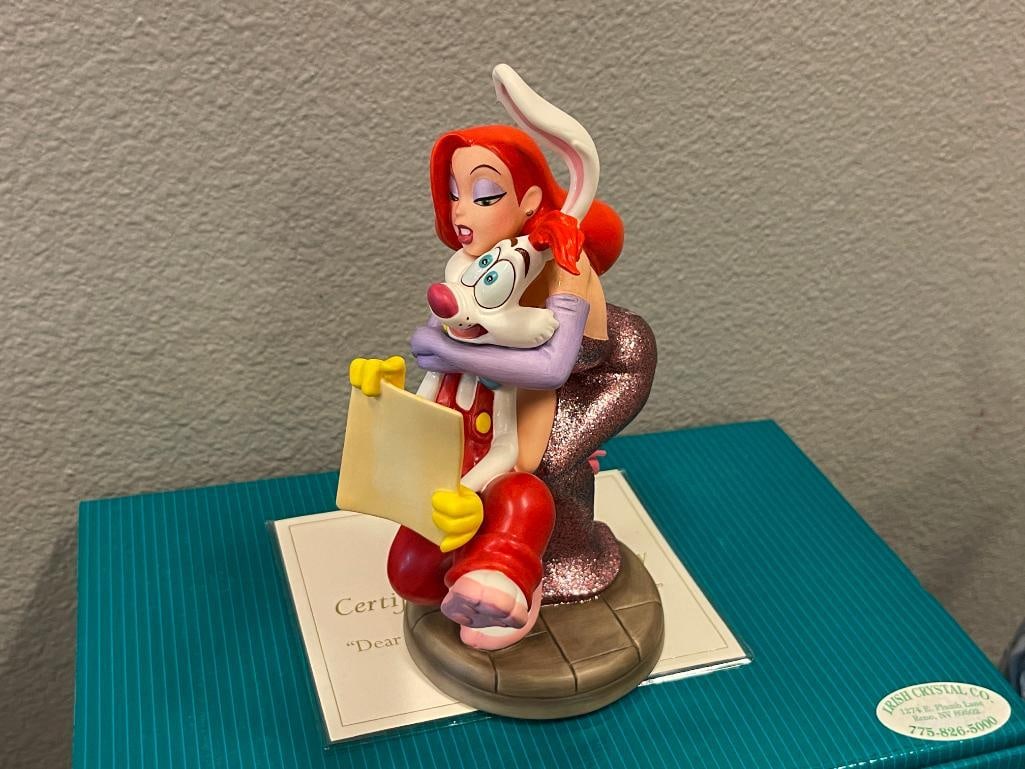 WALT DISNEY CLASSICS COLLECTION WHO FRAMED ROGER RABBIT LIMITED EDITION PORCELAIN FIGURINE - 2