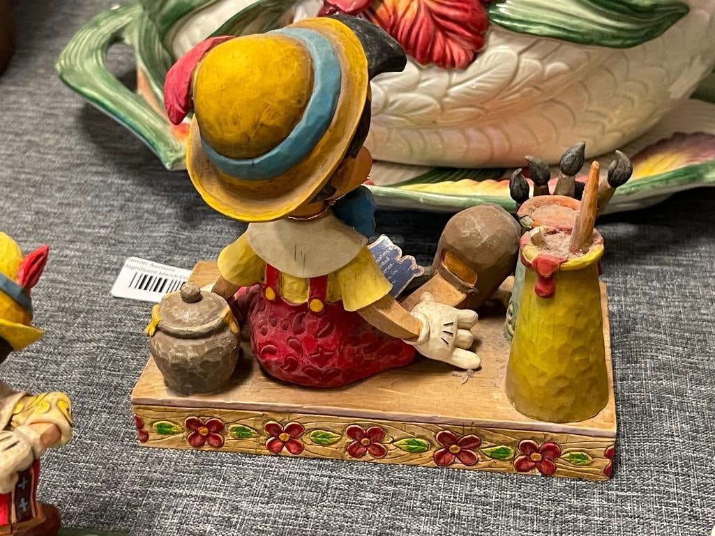 WALT DISNEY CLASSICS COLLECTION PINOCCHIO FIGURES BY ENESCO - 7
