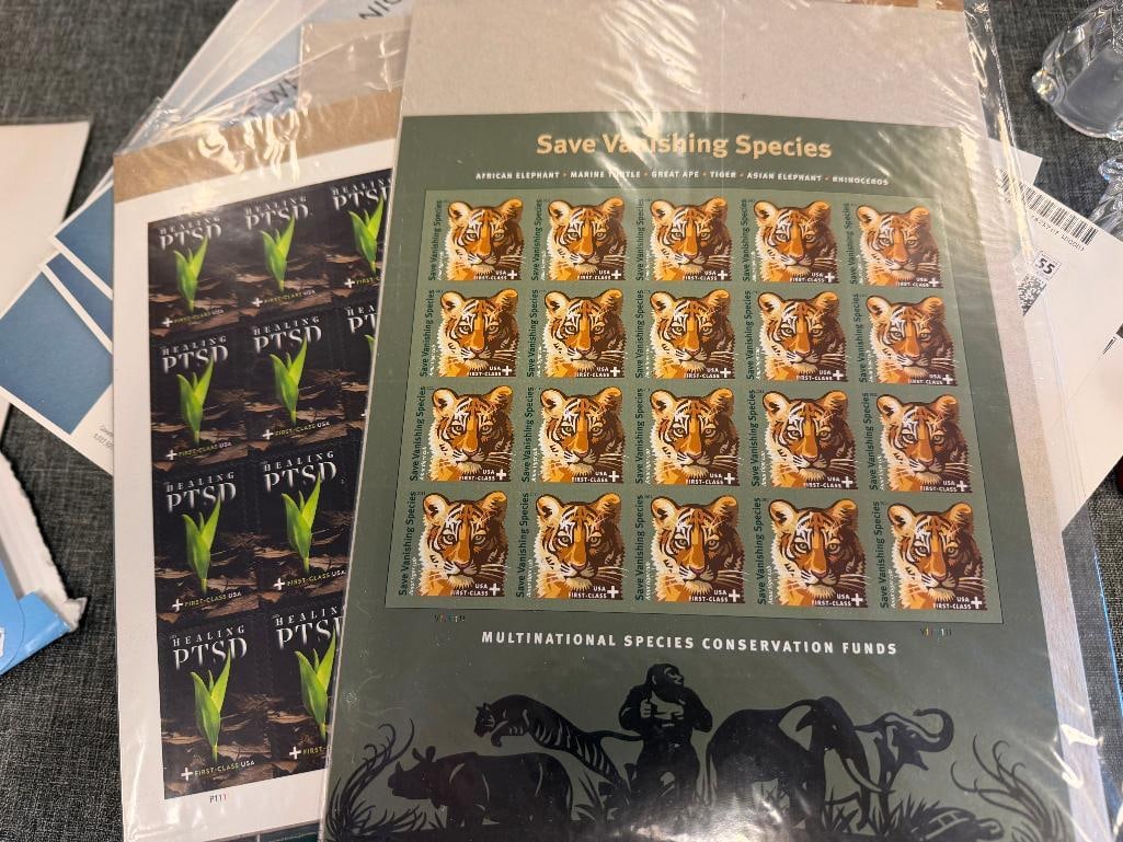 COLLECTION OF STAMPS AND ENVELOPES DATING FROM 1926 UP TO 1996 - 12