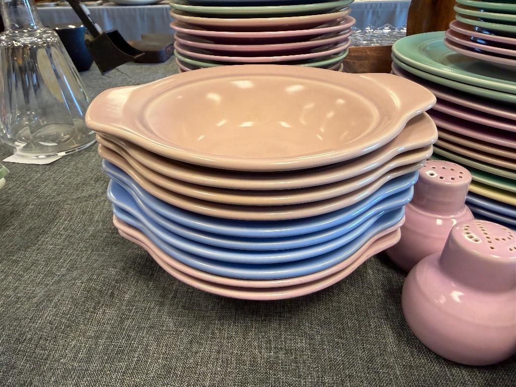 VERNONWARE BY VERNON KILNS MODERN CALIFORNIA, CALIFORNIA POTTERY ART DECO DINNERWARE - 18