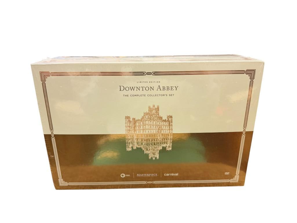 LIMITED EDITION DOWNTOWN ABBEY THE COMPLETE COLLECTOR'S SET DVD BOX SET: SEALED IN BOX, COPYRIGHT 2015 