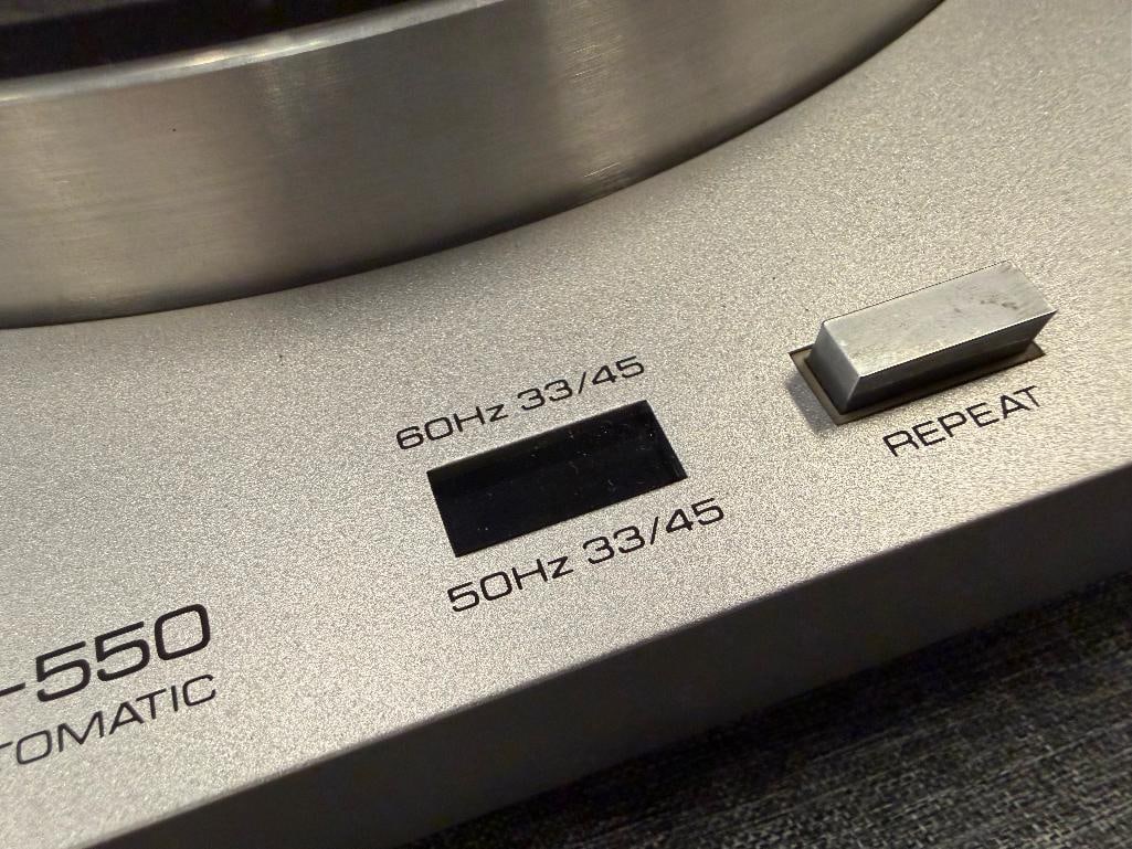 YAMAHA P-550 FG SERVO D.D. FULL AUTOMATIC RECORD PLAYER - 6