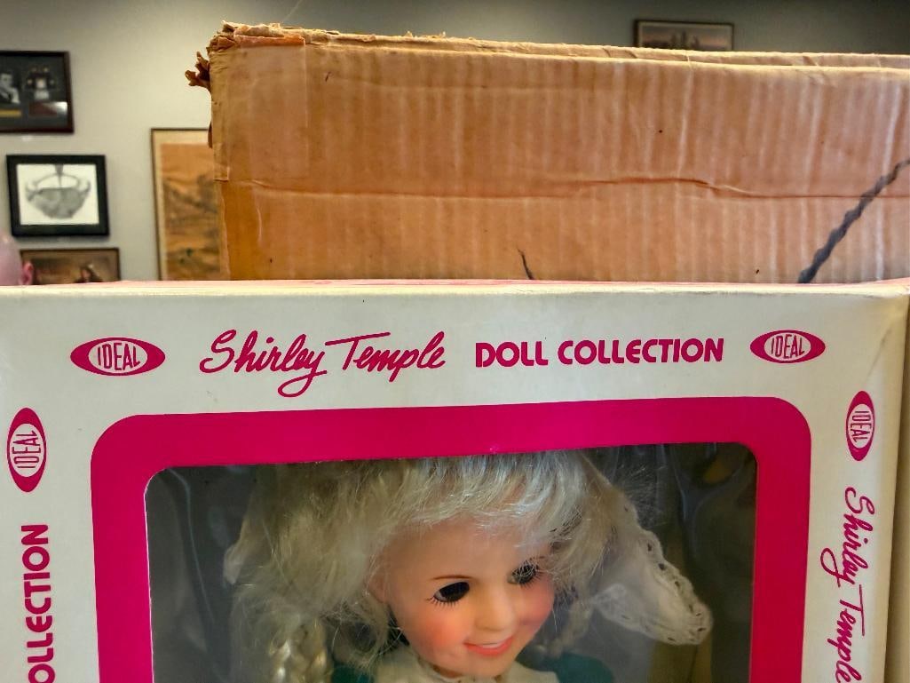 BOX OF SIX VINTAGE IDEAL SHIRLEY TEMPLE DOLLS FEATURING VARIOUS DOLLS FROM CLASSIC MOVIE AND TV S... - 3