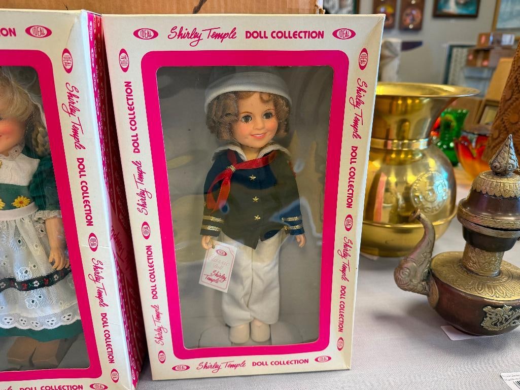 BOX OF SIX VINTAGE IDEAL SHIRLEY TEMPLE DOLLS FEATURING VARIOUS DOLLS FROM CLASSIC MOVIE AND TV S... - 8