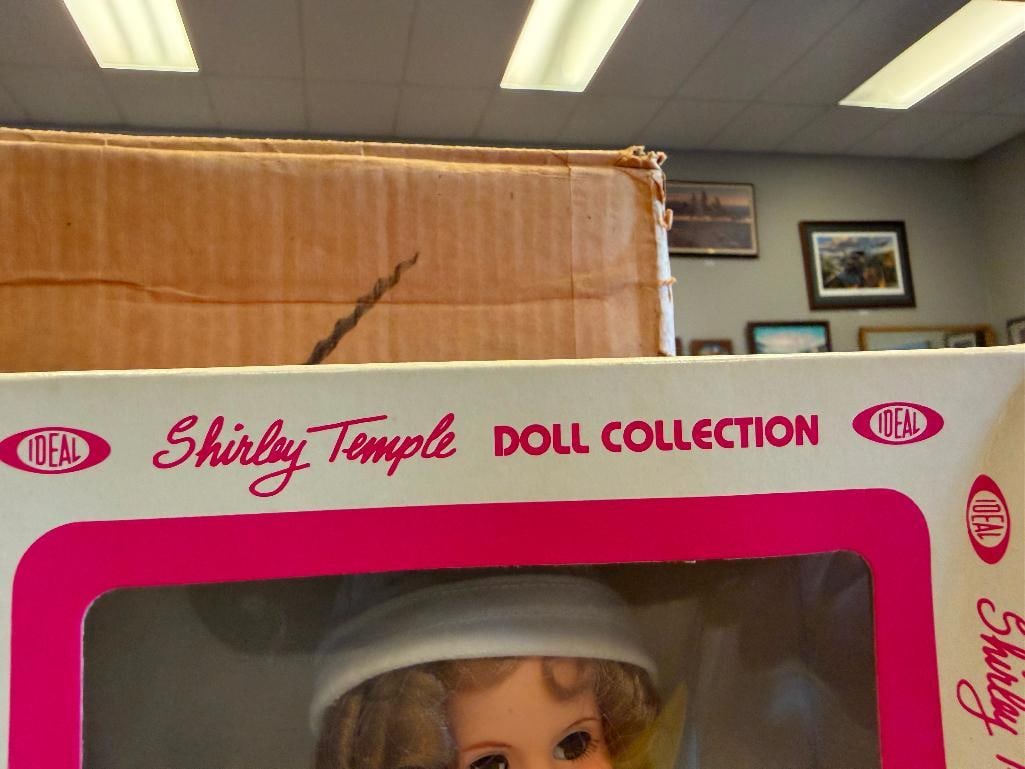 BOX OF SIX VINTAGE IDEAL SHIRLEY TEMPLE DOLLS FEATURING VARIOUS DOLLS FROM CLASSIC MOVIE AND TV S... - 9