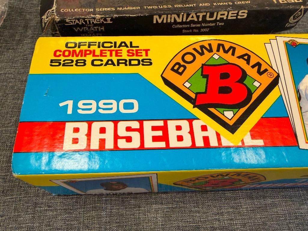 1990 BOWMAN BASEBALL CARD BOX SET - 5