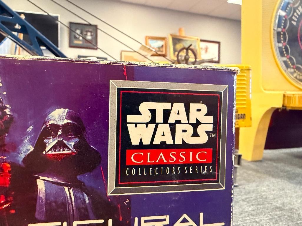 STAR TREK II THE WRATH OF KAHN PEWTER FIGURINES IN ORIGINAL BOXES AND STAR WARS CERAMIC MUG OF C-... - 16