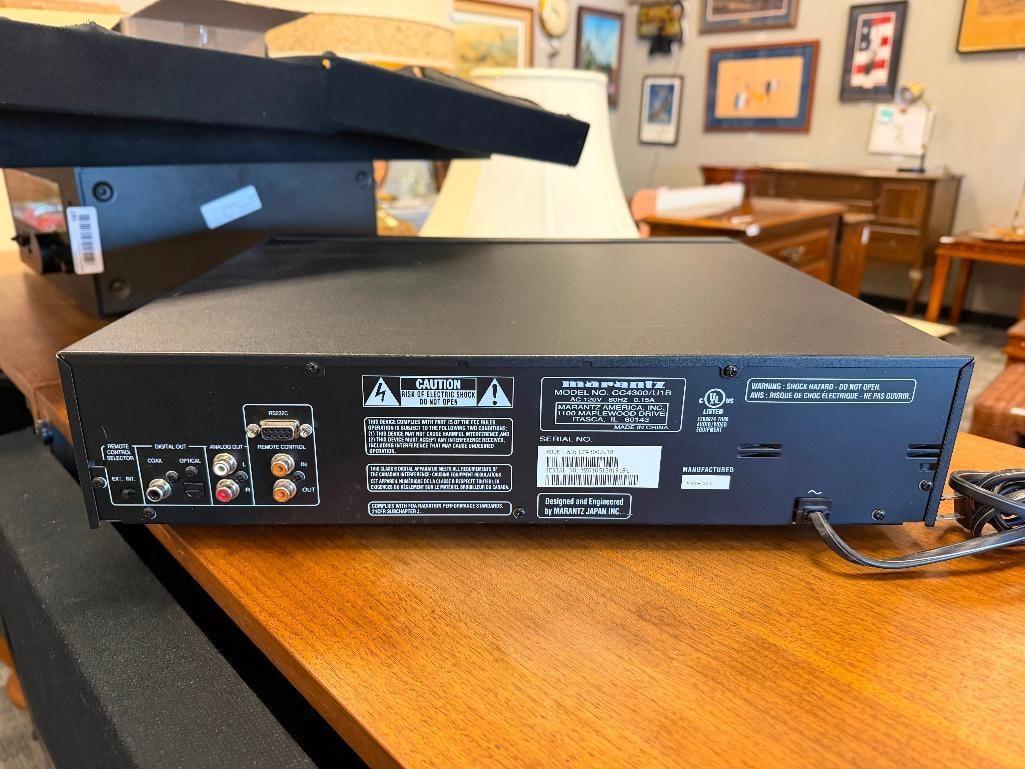 MARANTZ FIVE DISC CD CHANGER CC4300 - 6