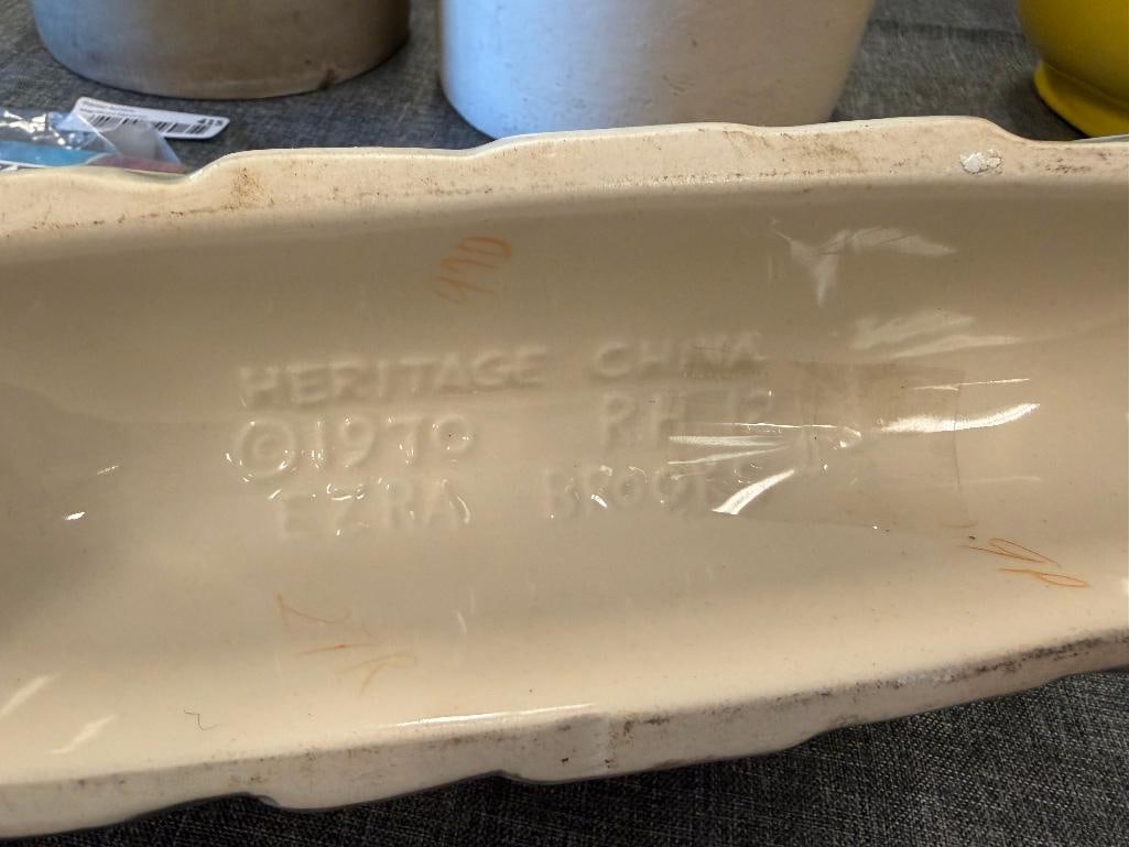 1970 HERITAGE CHINA EZRA BROOKS BUCKET OF BLOOD VIRGINIA CITY, DEAD WAGON DECANTER - 14