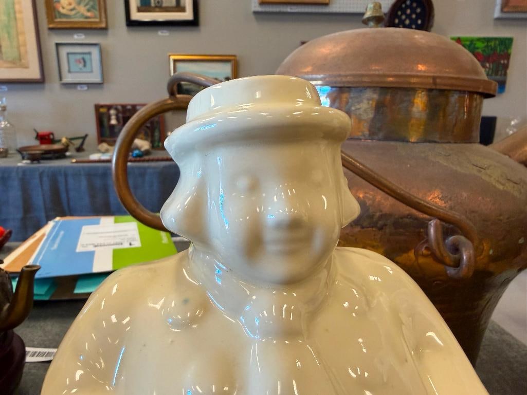 SHAWNEE POTTERY DUTCH BOY AND GIRL (HAPPY JACK HAPPY JILL_ CERAMIC FIGURAL COOKIE JARS CIRCA 1940'S - 18