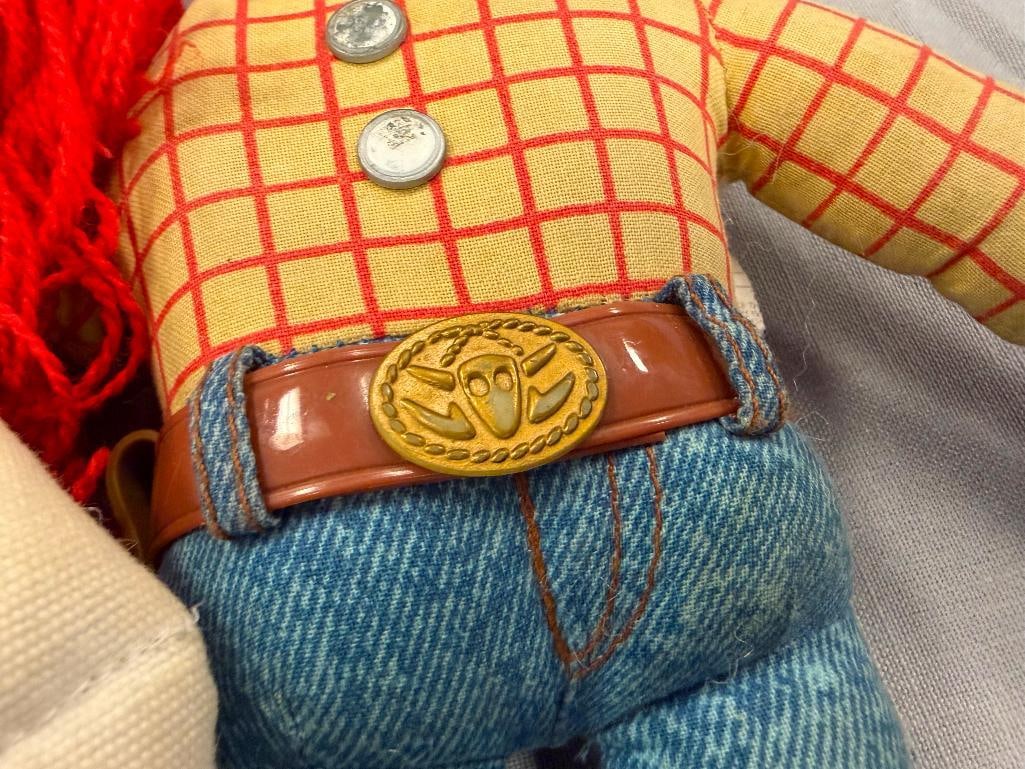 DISNEY JESSIE AND WOODY TOY STORY CHARACTER DOLLS - 10