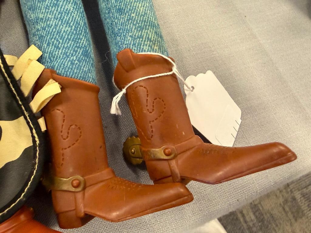 DISNEY JESSIE AND WOODY TOY STORY CHARACTER DOLLS - 12