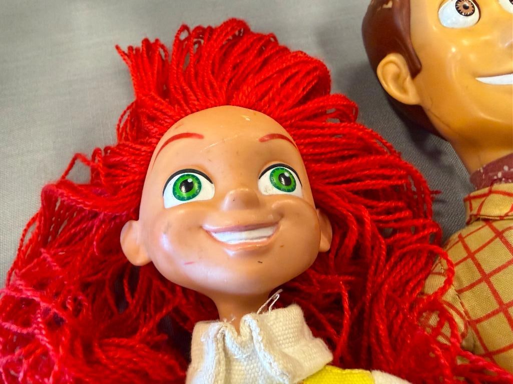 DISNEY JESSIE AND WOODY TOY STORY CHARACTER DOLLS - 13
