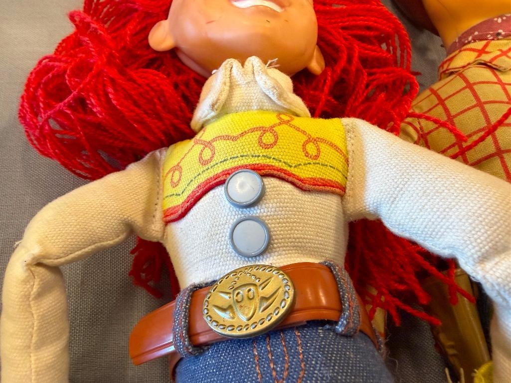 DISNEY JESSIE AND WOODY TOY STORY CHARACTER DOLLS - 15