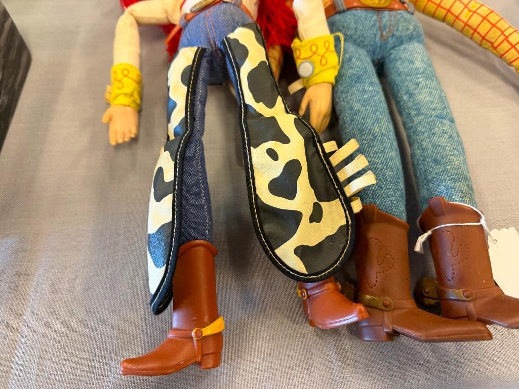 DISNEY JESSIE AND WOODY TOY STORY CHARACTER DOLLS - 17