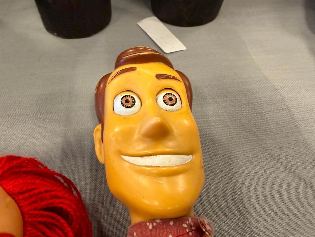 DISNEY JESSIE AND WOODY TOY STORY CHARACTER DOLLS - 7