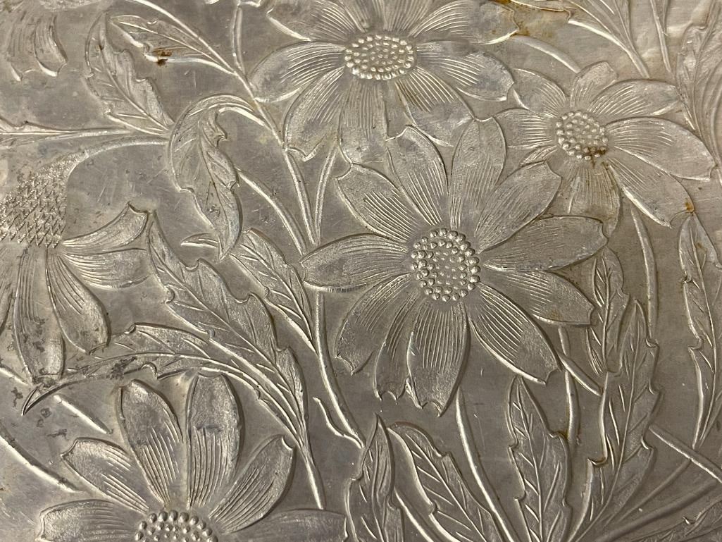 EVERLAST METAL HAND FORGED ALUMINUM SERVING TRAYS - 6