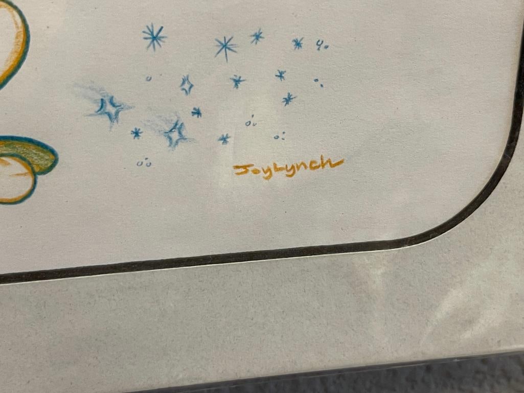 DISNEY PARKS JOY LYNCH TINKER BELL DRAWING PRINT - 4