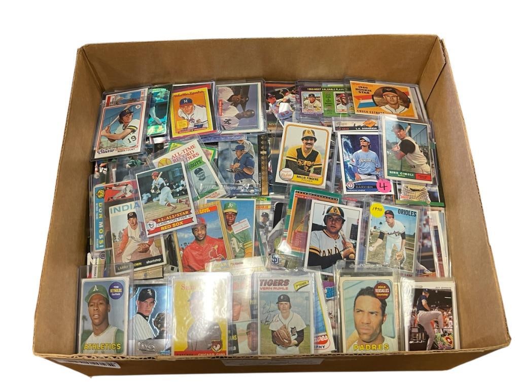 1950'S AND NEWER BASEBALL CARDS INCLUDING HUNDREDS OF CARDS, ROOKIES, HALL OF FAMERS, ETC. (1 of 20)