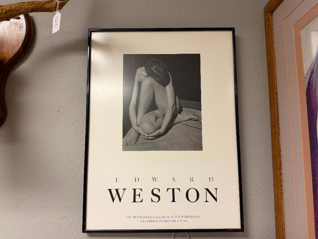 EDWARD WESTON THE SILVER IMAGE GALLERY PRINT SEATTLE, WASHIGTON NOVEMBER 30 TO DECEMBER 31 1978 - 2