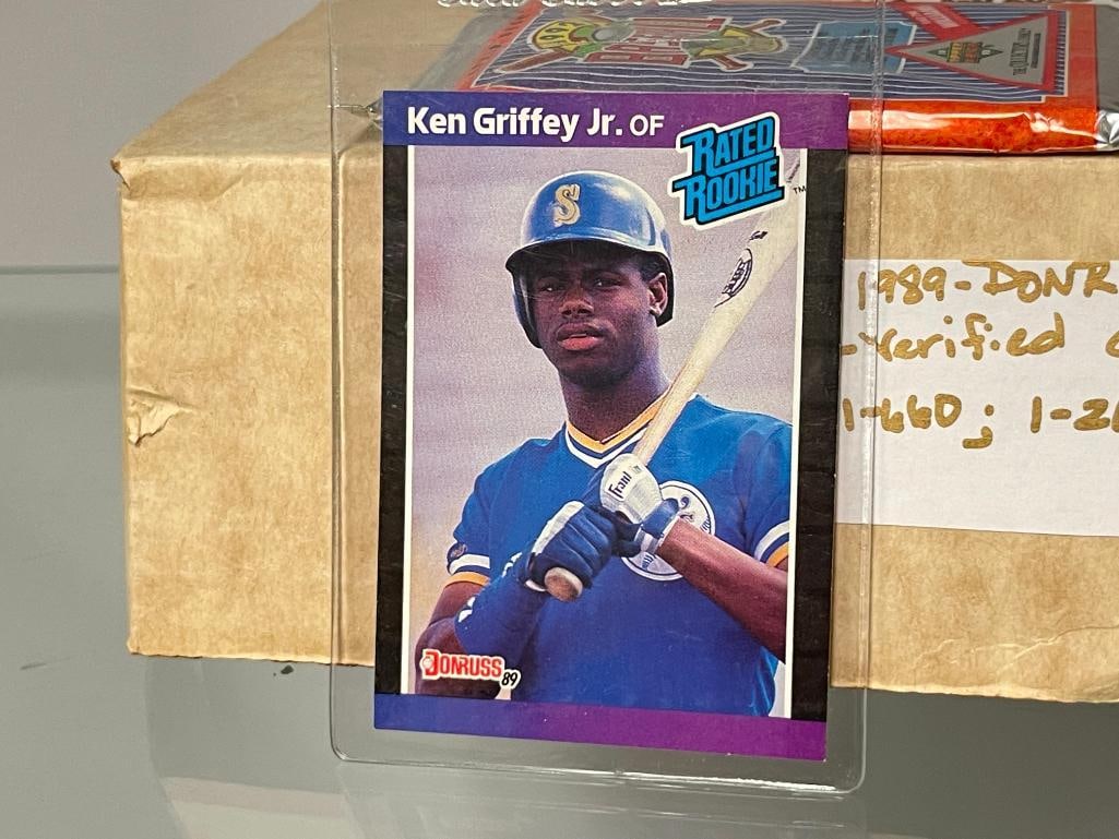 1989 DONRUSS COMPLETE BASEBALL CARD SET INCLUDES ALL CARDS #1-660 - 10