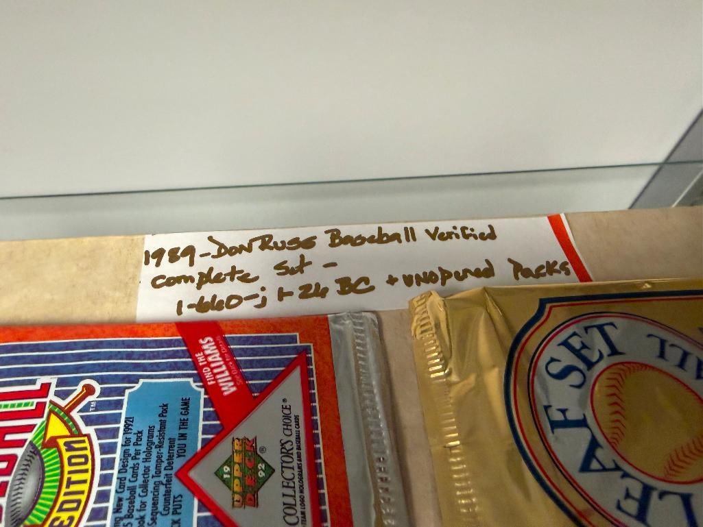 1989 DONRUSS COMPLETE BASEBALL CARD SET INCLUDES ALL CARDS #1-660 - 4