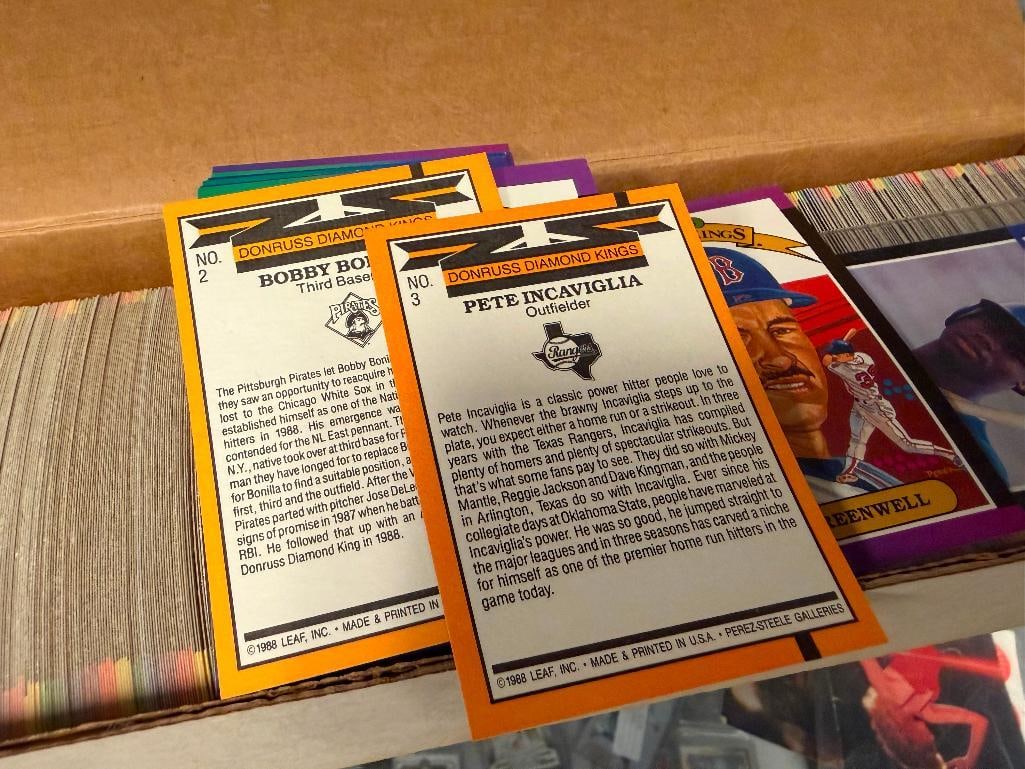 1989 DONRUSS COMPLETE BASEBALL CARD SET INCLUDES ALL CARDS #1-660 - 9