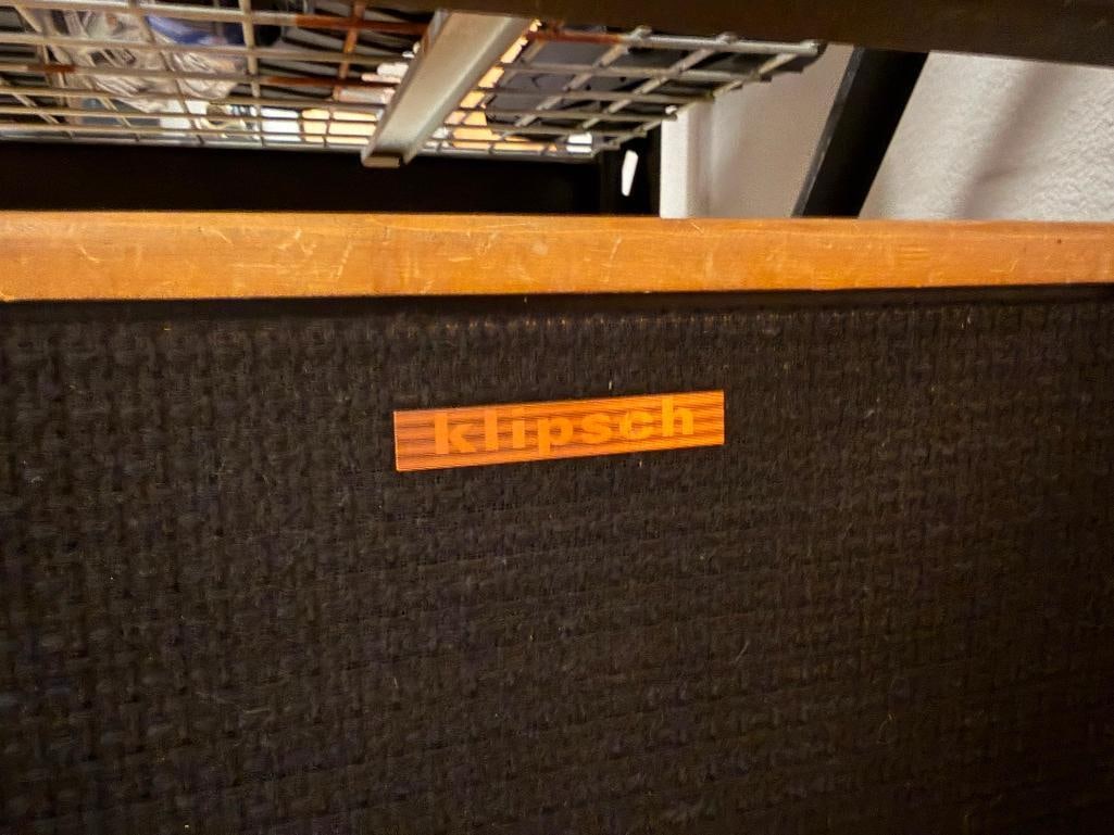 PAIR OF VINTAGE KLIPSCH HERESY LOUDSPEAKERS - 3