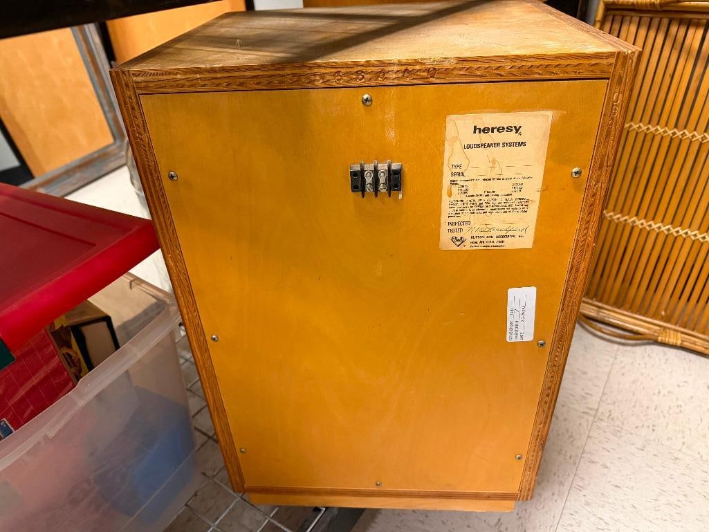 PAIR OF VINTAGE KLIPSCH HERESY LOUDSPEAKERS - 4
