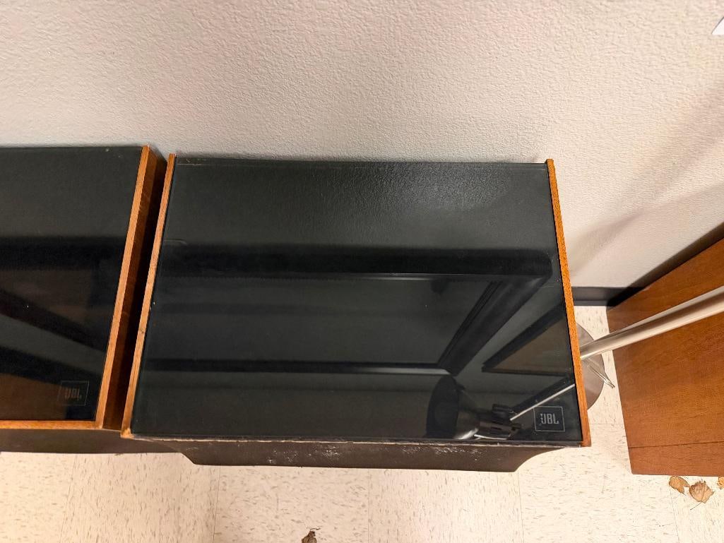 PAIR OF VINTAGE JBL MODEL L65 " JUBAL " HIGH END FLOOR SPEAKERS - 5