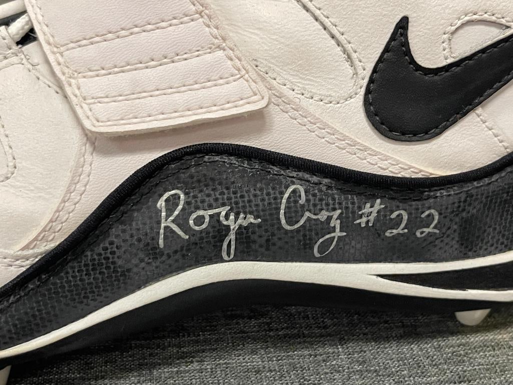 ROGER CRAIG 2026 HOF CLASS FORMER NFL RUNNING BACK AUTOGRAPHED CLEAT WITH CARD - 3