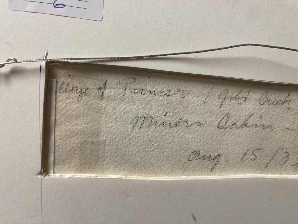 JEAN JACQUES PFISTER SWISS ARTIST ORIGINAL WATERCOLOR PAINTING - 8