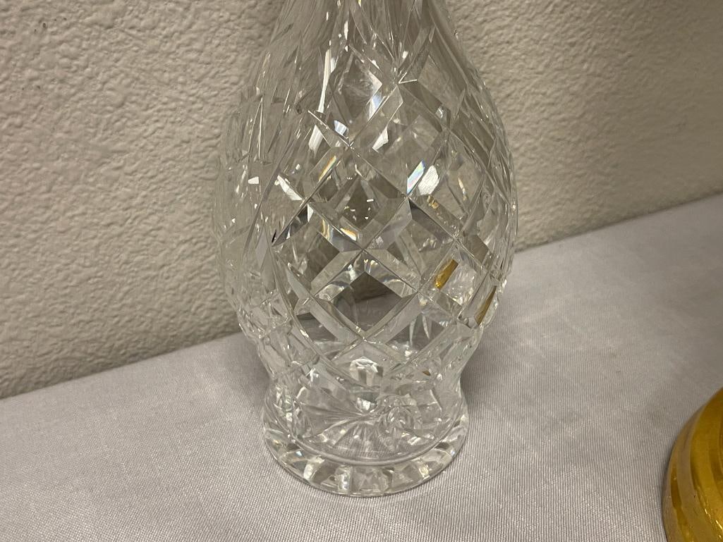 WATERFORD CRYSTAL SHANNON JUBILEE CRYSTAL DECANTER AND STOPPER - 3
