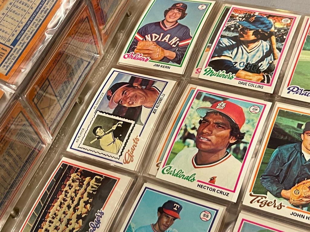 1978 TOPPS BASEBALL CARD SET EDDIE MURRAY, GEORGE BRETT, NOLAN RYAN, MIKE SCHMIDT, JACK MORRIS, HOF - 14