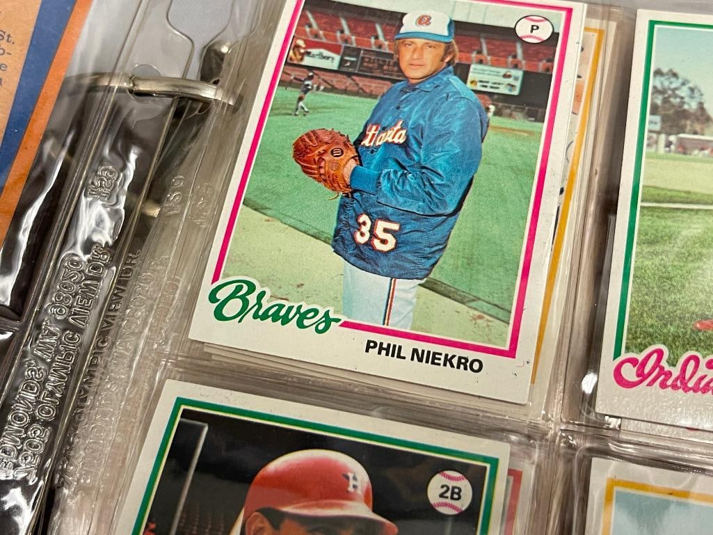 1978 TOPPS BASEBALL CARD SET EDDIE MURRAY, GEORGE BRETT, NOLAN RYAN, MIKE SCHMIDT, JACK MORRIS, HOF - 5