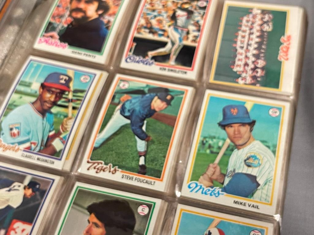 1978 TOPPS BASEBALL CARD SET EDDIE MURRAY, GEORGE BRETT, NOLAN RYAN, MIKE SCHMIDT, JACK MORRIS, HOF - 7