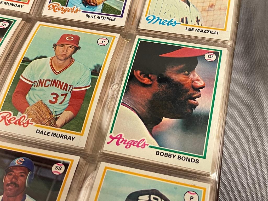 1978 TOPPS BASEBALL CARD SET EDDIE MURRAY, GEORGE BRETT, NOLAN RYAN, MIKE SCHMIDT, JACK MORRIS, HOF - 9