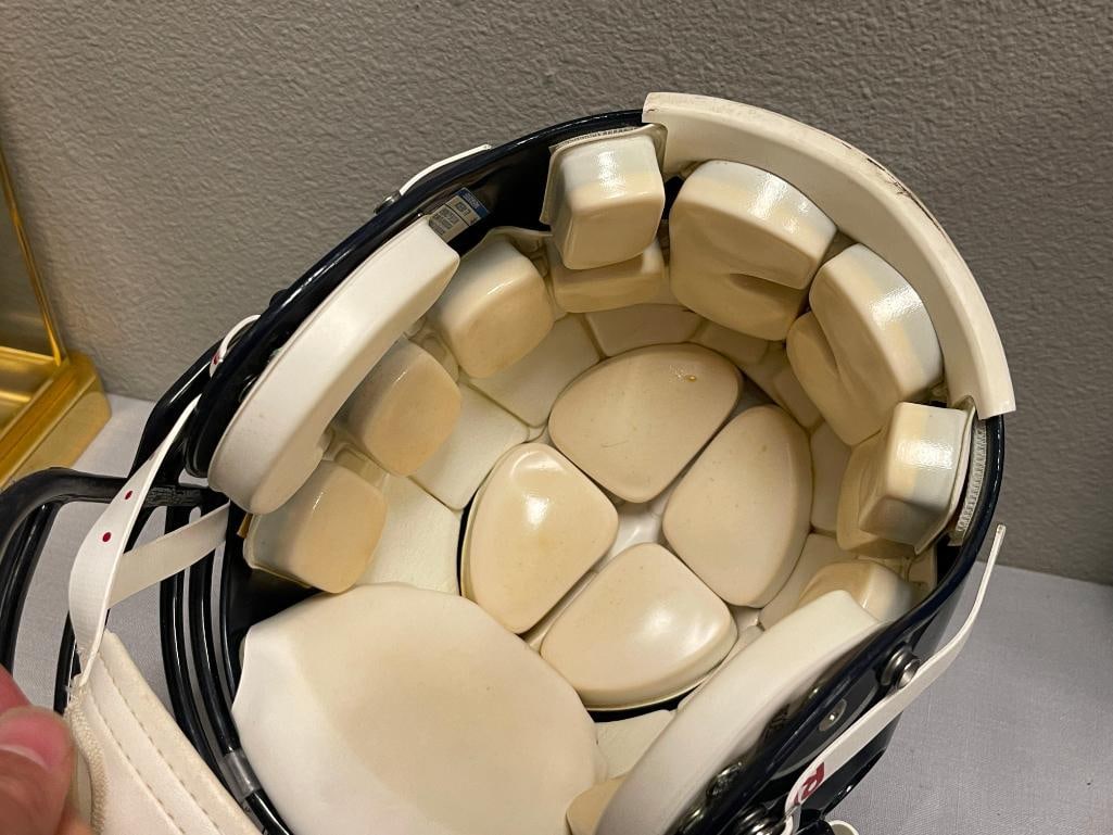 SAN DIEGO CHARGERS DEON HUMPHREY GAME WORN RIDDELL FOOTBALL HELMET - 5