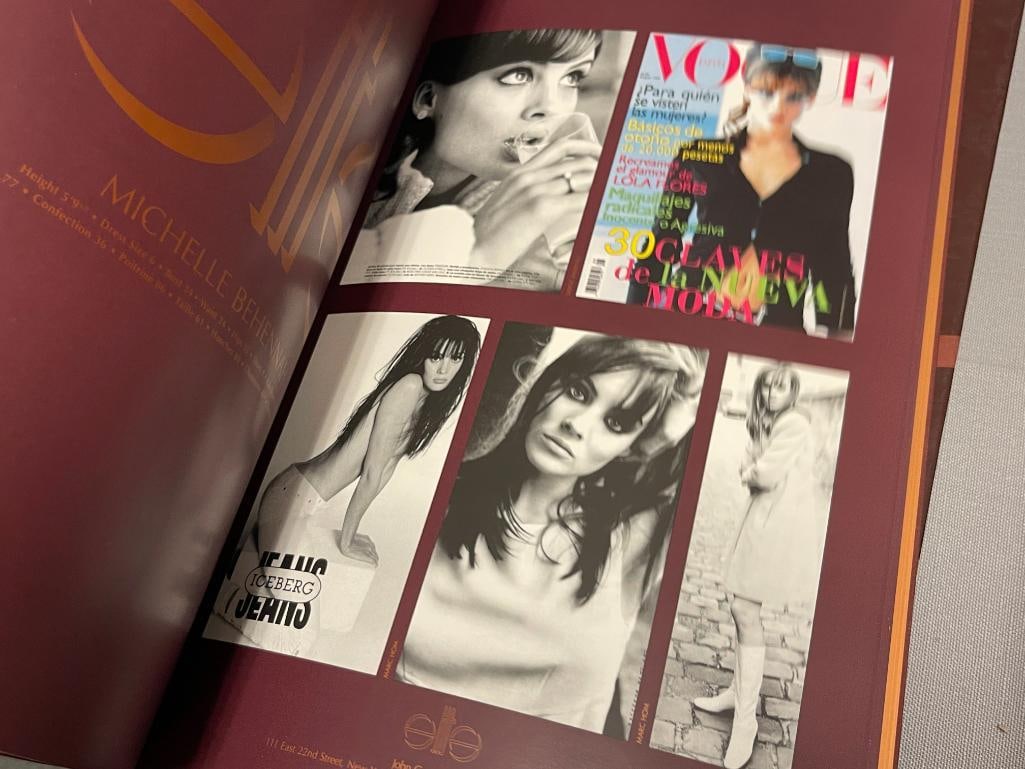 1996 ELITE JOHN CASABLANCAS MODEL MANAGEMENT PROMO BOOK SET - 5