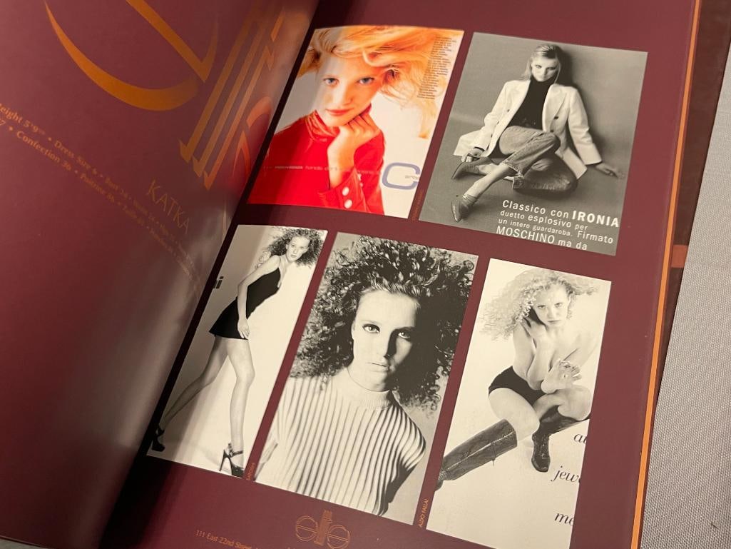 1996 ELITE JOHN CASABLANCAS MODEL MANAGEMENT PROMO BOOK SET - 6