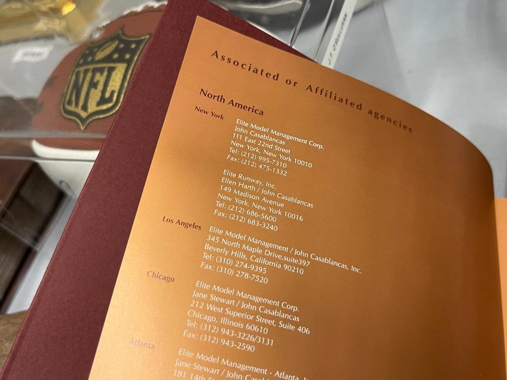 1996 ELITE JOHN CASABLANCAS MODEL MANAGEMENT PROMO BOOK SET - 9