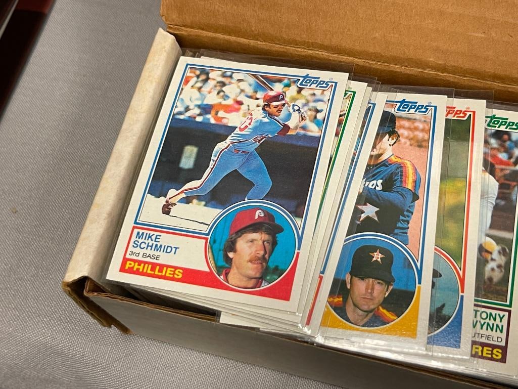 1983 TOPPS BASEBALL CARD SET WADE BOGGS, TONY GWYNN, NOLAN RYAN, CAL RIPKEN, RICKEY HENDERSON - 2