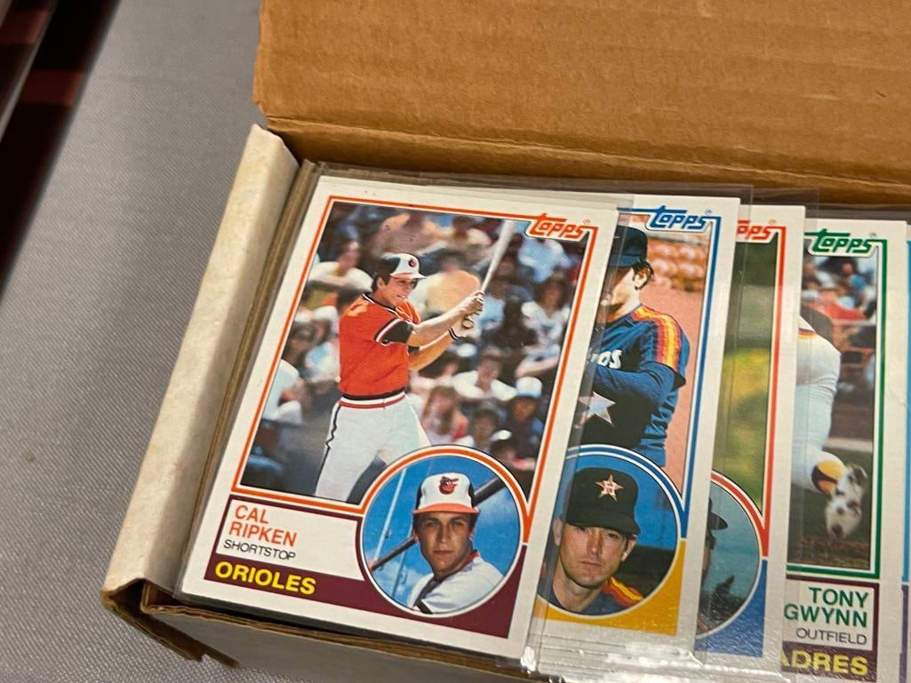 1983 TOPPS BASEBALL CARD SET WADE BOGGS, TONY GWYNN, NOLAN RYAN, CAL RIPKEN, RICKEY HENDERSON - 3