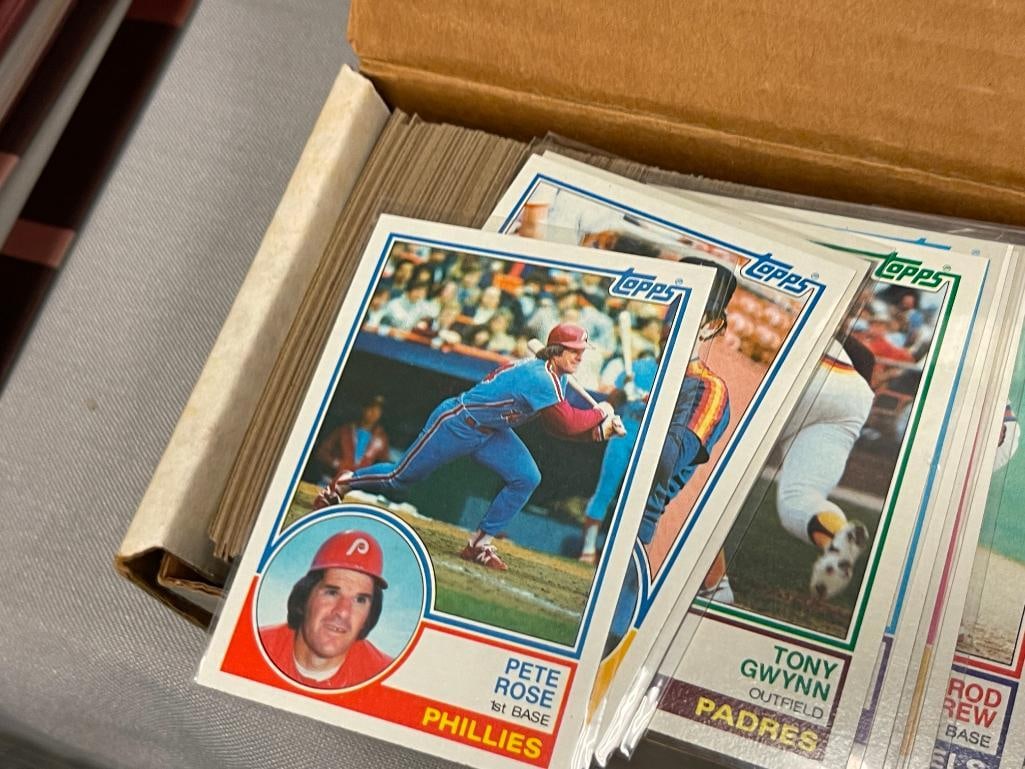 1983 TOPPS BASEBALL CARD SET WADE BOGGS, TONY GWYNN, NOLAN RYAN, CAL RIPKEN, RICKEY HENDERSON - 4