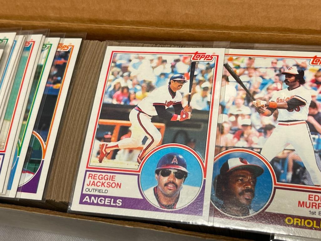 1983 TOPPS BASEBALL CARD SET WADE BOGGS, TONY GWYNN, NOLAN RYAN, CAL RIPKEN, RICKEY HENDERSON - 7