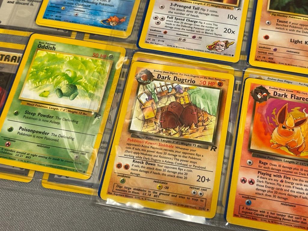 2000 POKEMON CARD TRADING GAME TRAINER CARDS TOTAL OF 49 CARDS - 2