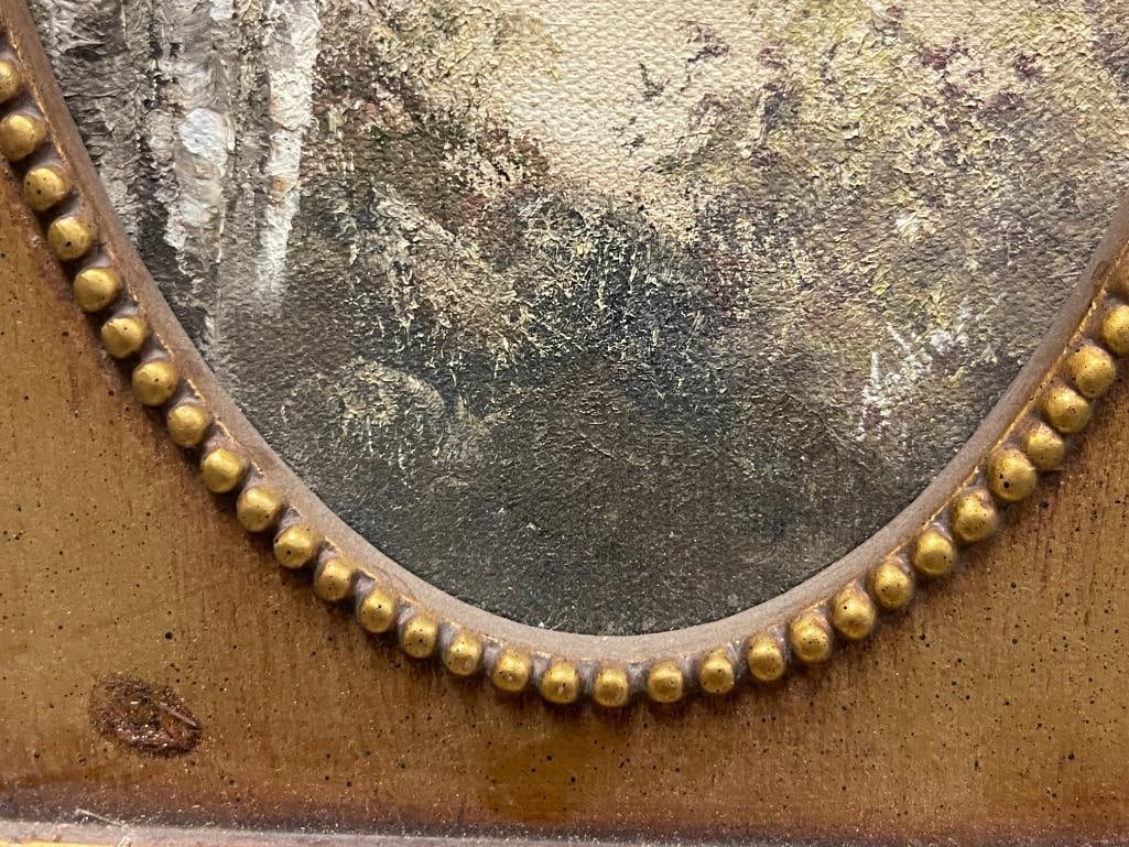 NADINE ADAMS OF LAKE TAHOE ORIGINAL OIL ON CANVAS PAINTING TITLED MOUNTAIN FRESHNESS - 4