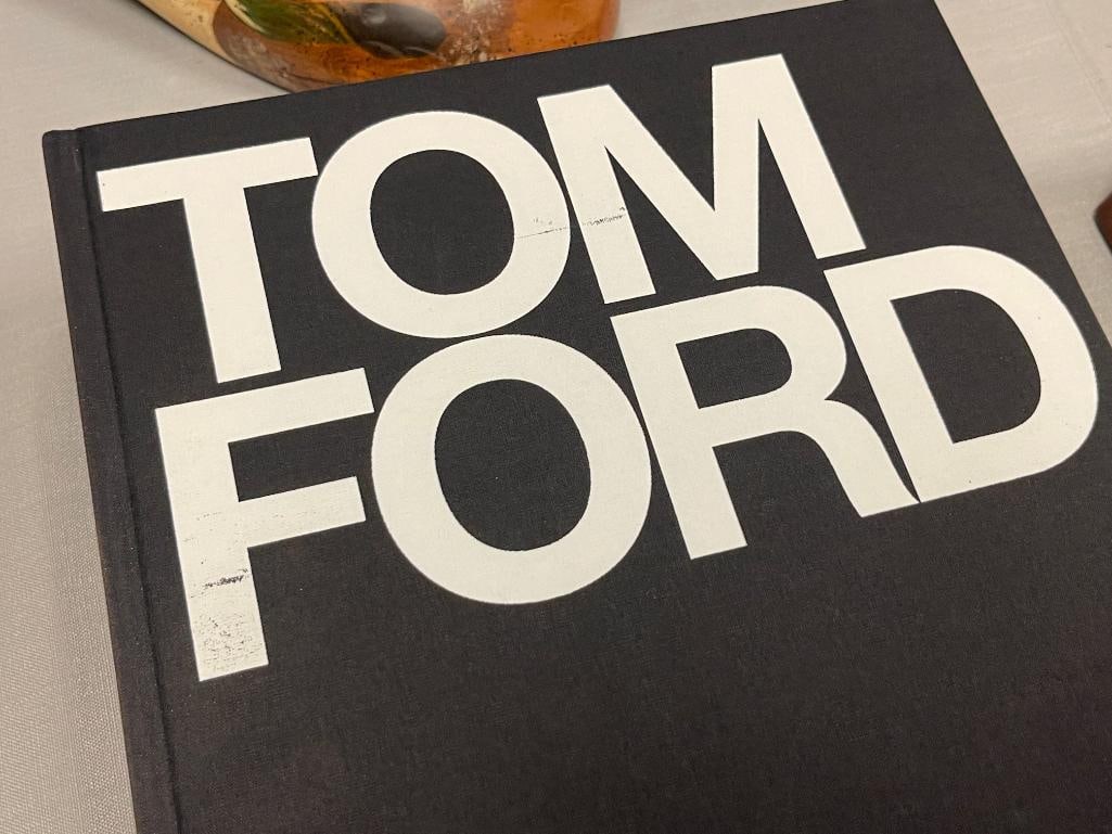 SIGNED 2004 TOM FORD FASHION DESIGNER COFFEE TABLE BOOK HARDCOVER WITH SLEEVE - 2