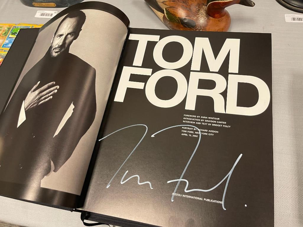 SIGNED 2004 TOM FORD FASHION DESIGNER COFFEE TABLE BOOK HARDCOVER WITH SLEEVE - 4
