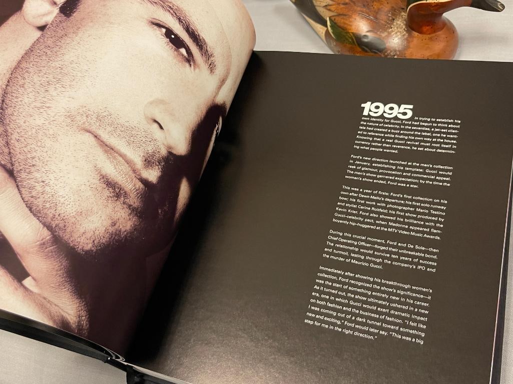 SIGNED 2004 TOM FORD FASHION DESIGNER COFFEE TABLE BOOK HARDCOVER WITH SLEEVE - 9